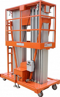 GROST Double Mast 200-8 AC Телескопический подъемник с питанием от сети